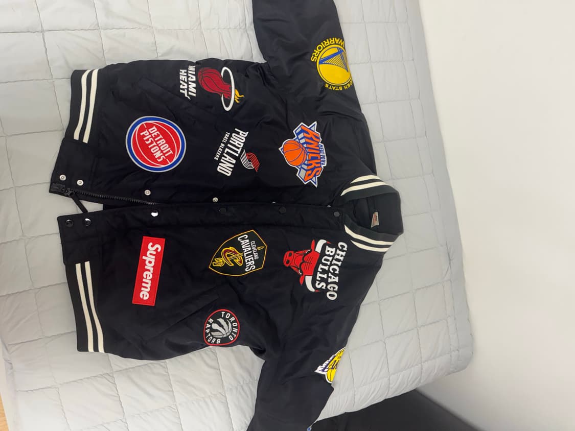 나이키nba 슈프림 콜라보 자켓 상품이미지2