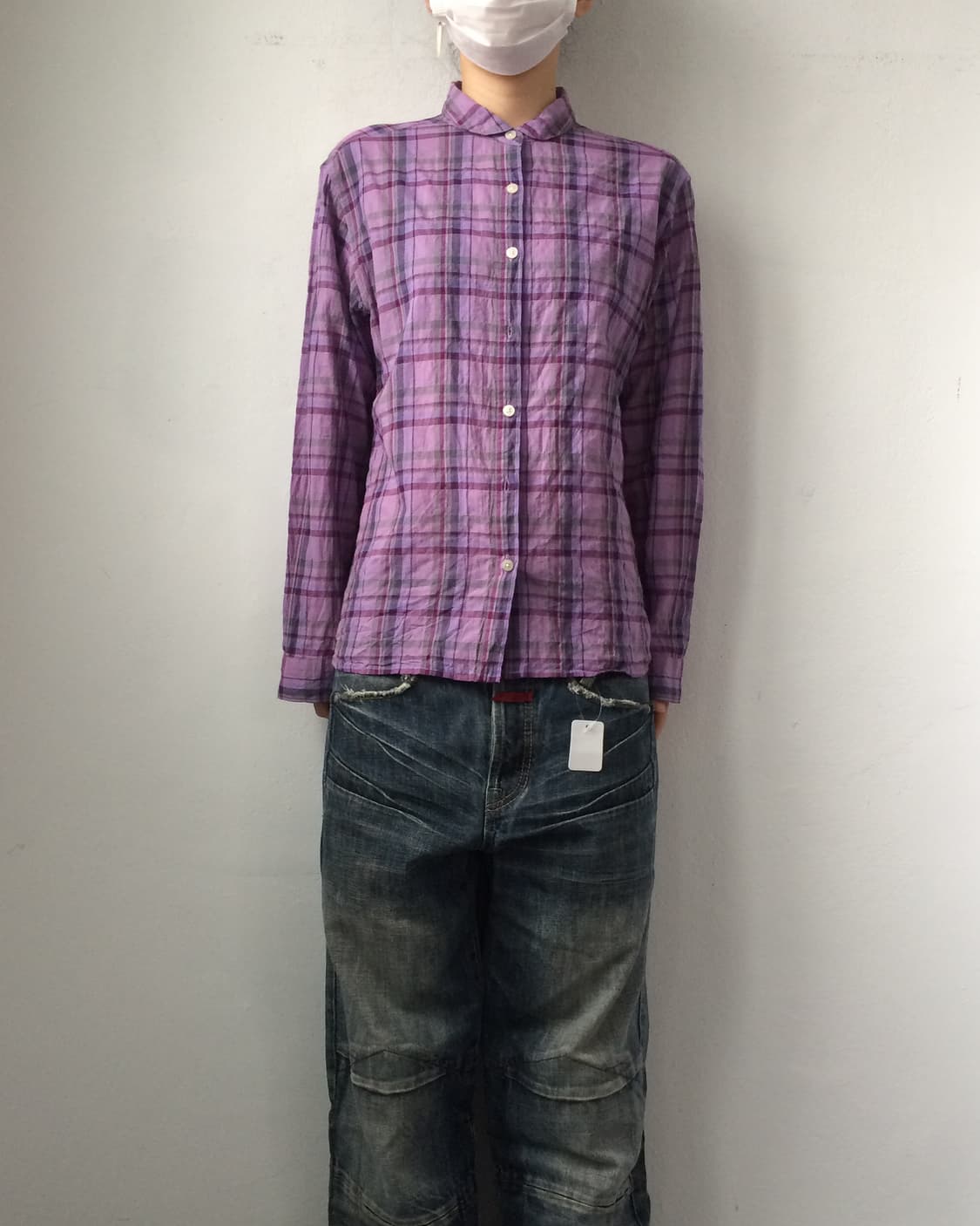 Check pattern shirt 상품이미지5