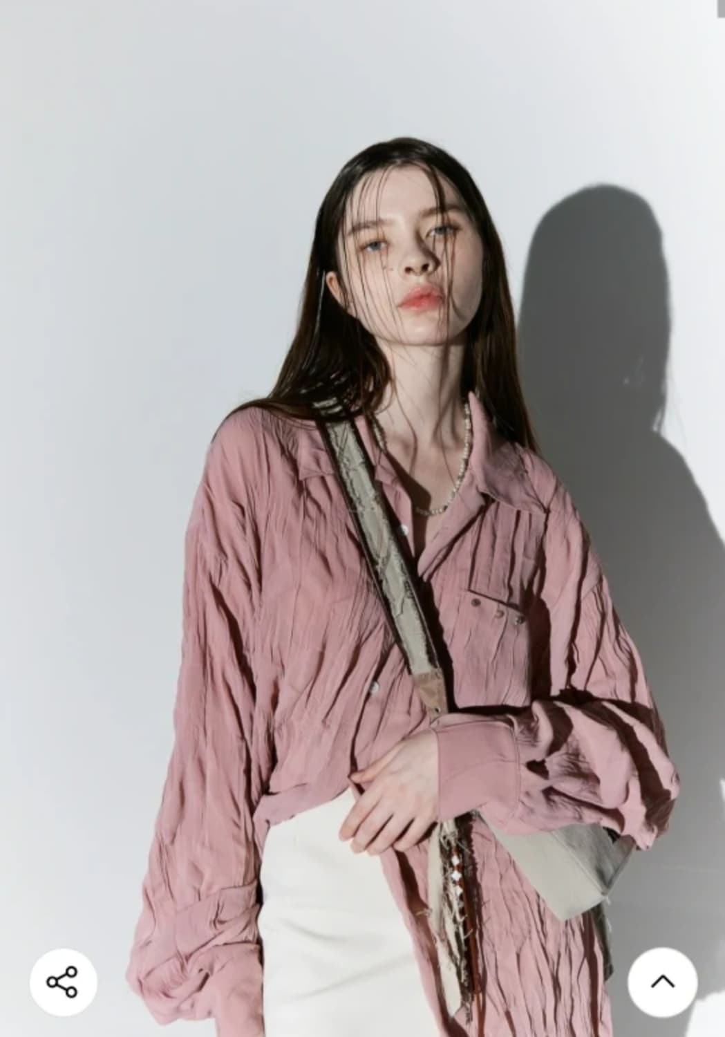 알에스에스씨 핑크 셔츠 상품이미지2