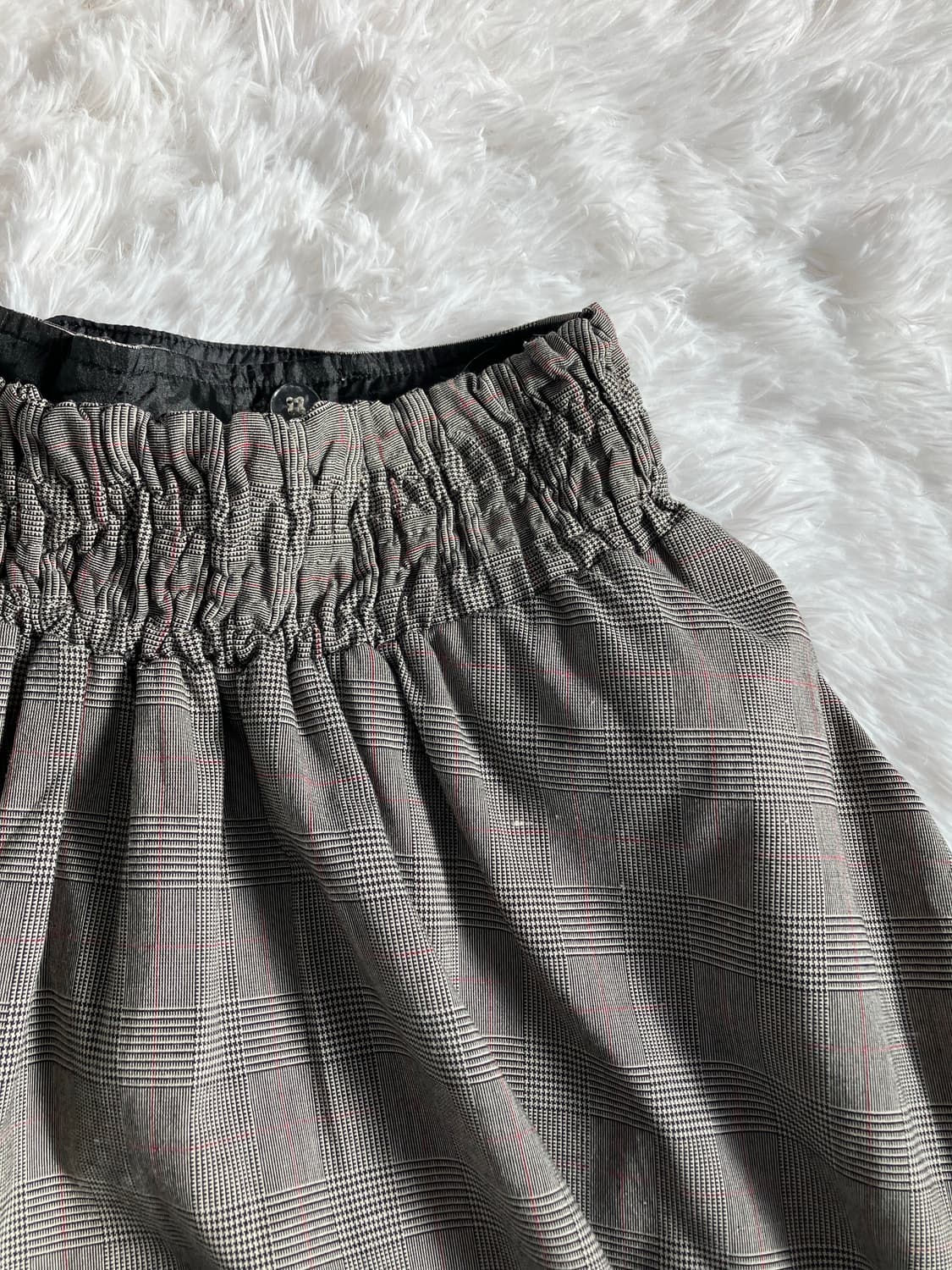 빈티지 액시스팜 체크 레이스 스커트 y2k 스트릿 갸루 펑키 일본빈티지7 상품이미지6