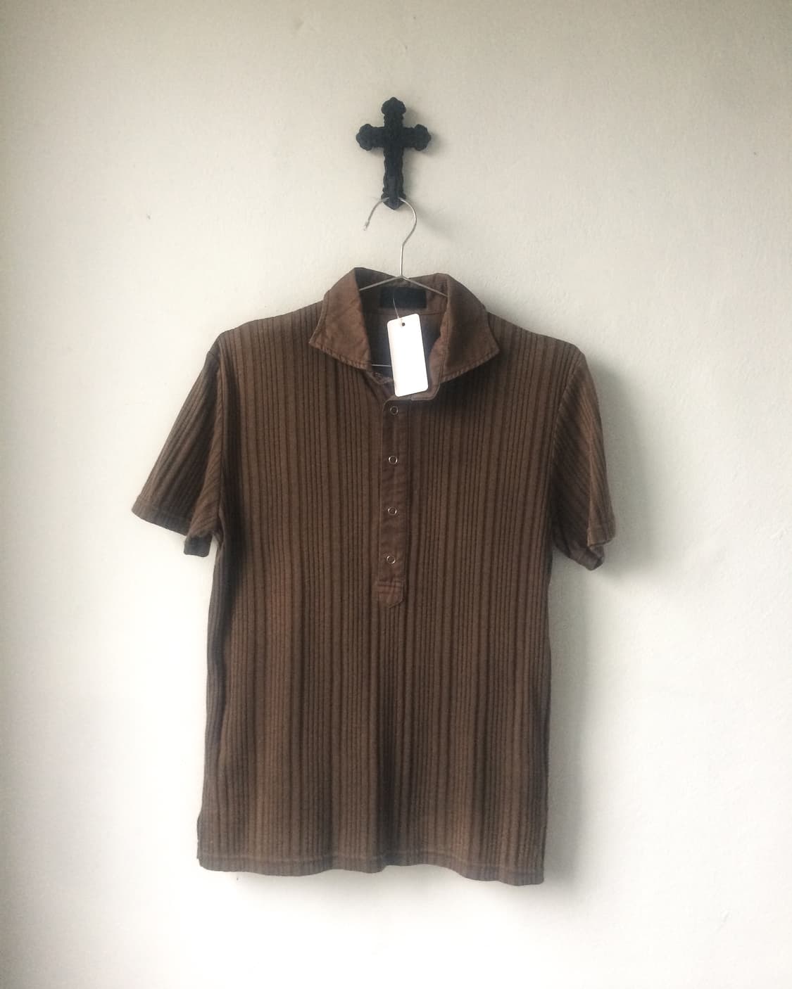 Collar ribbed t shirt 상품이미지2