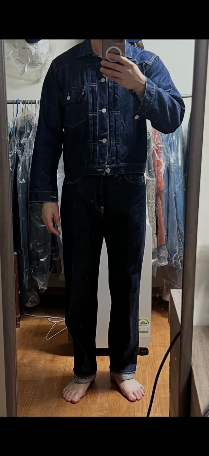 [34x32]리바이스 lvc 37501 데님팬츠(소킹O) 상품이미지6