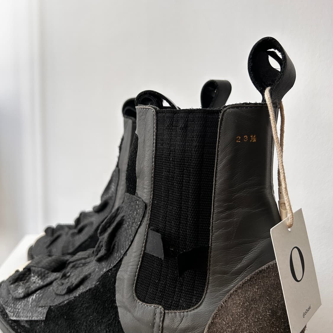 Rubber Ribbon Detail Boots 상품이미지6