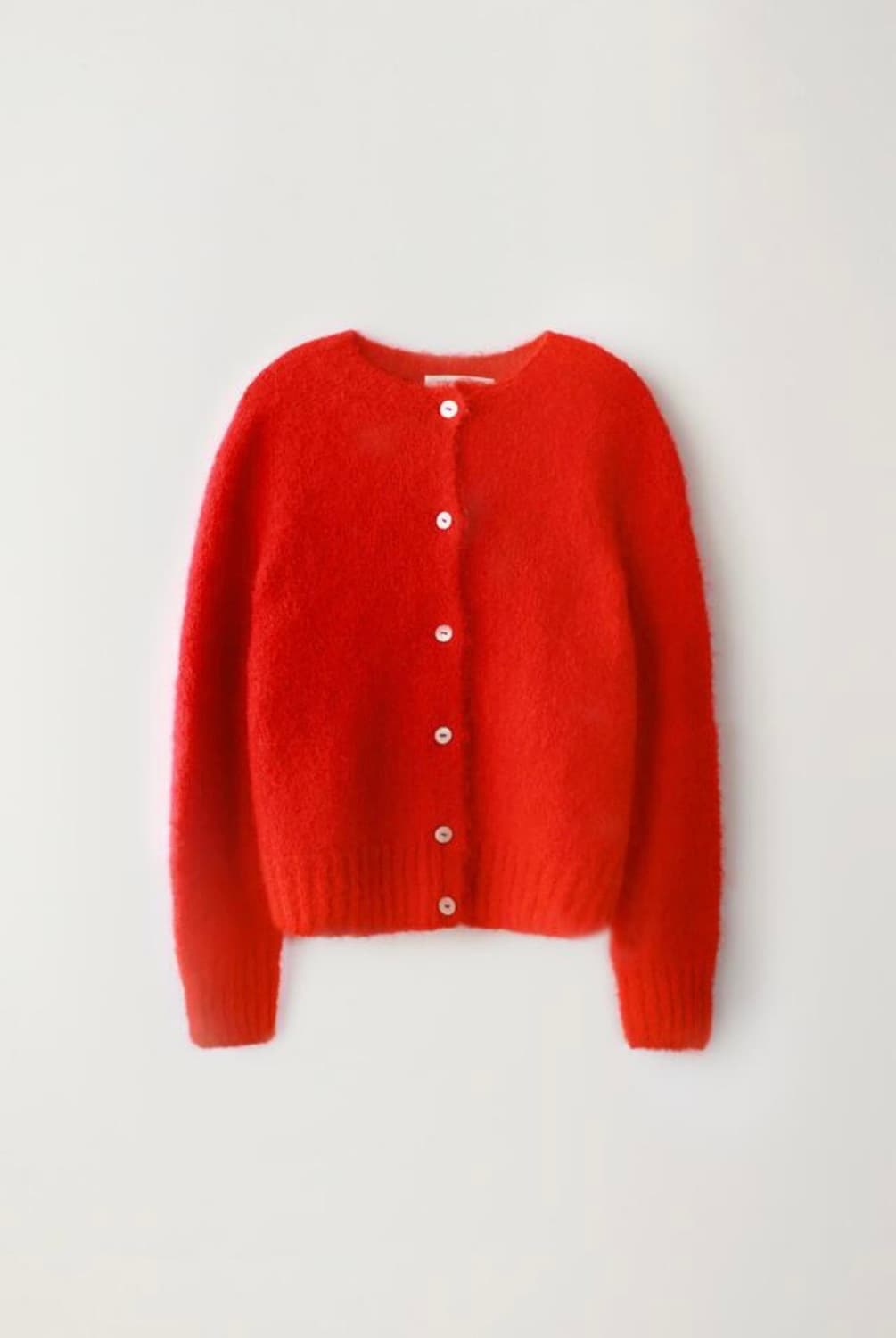 낫띵리튼 alpaca knit cardigan (Red) 상품이미지1