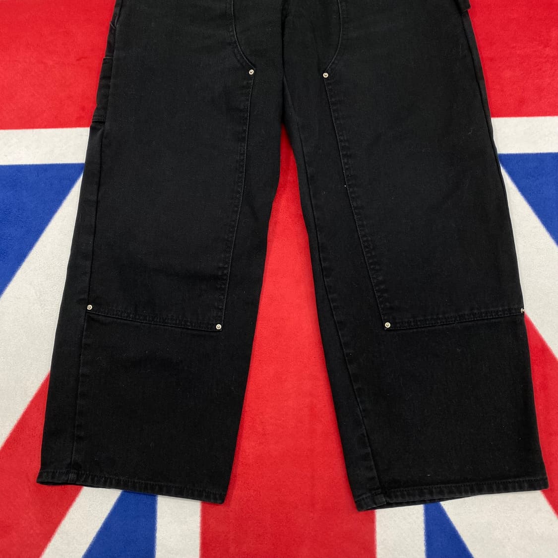 빈티지 더블니 카펜터 와이드팬츠 M  상품이미지3