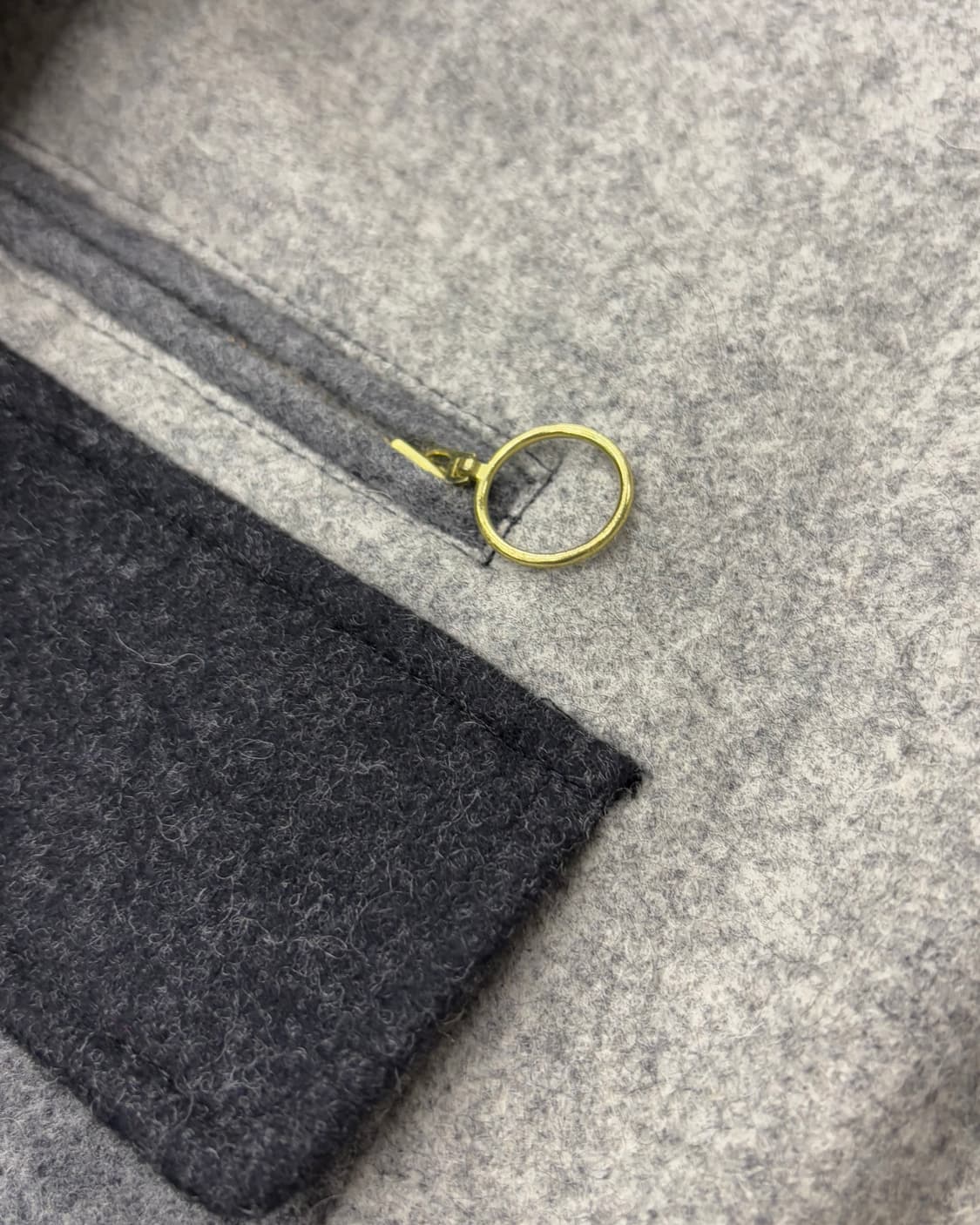 Woolrich 울리치 컬러블럭 투버튼 울 블레이져 상품이미지7