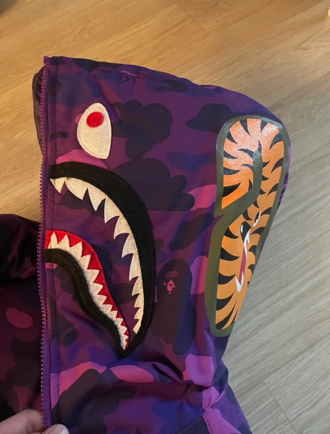 베이프 bape 패딩 XL 상품이미지3