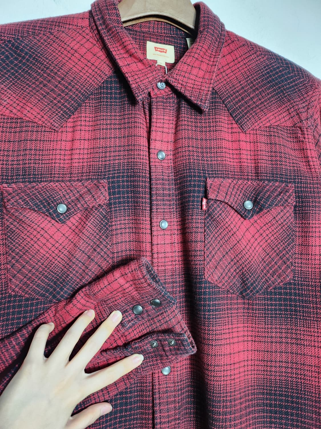 L 리바이스 웨스턴 셔츠 상품이미지4