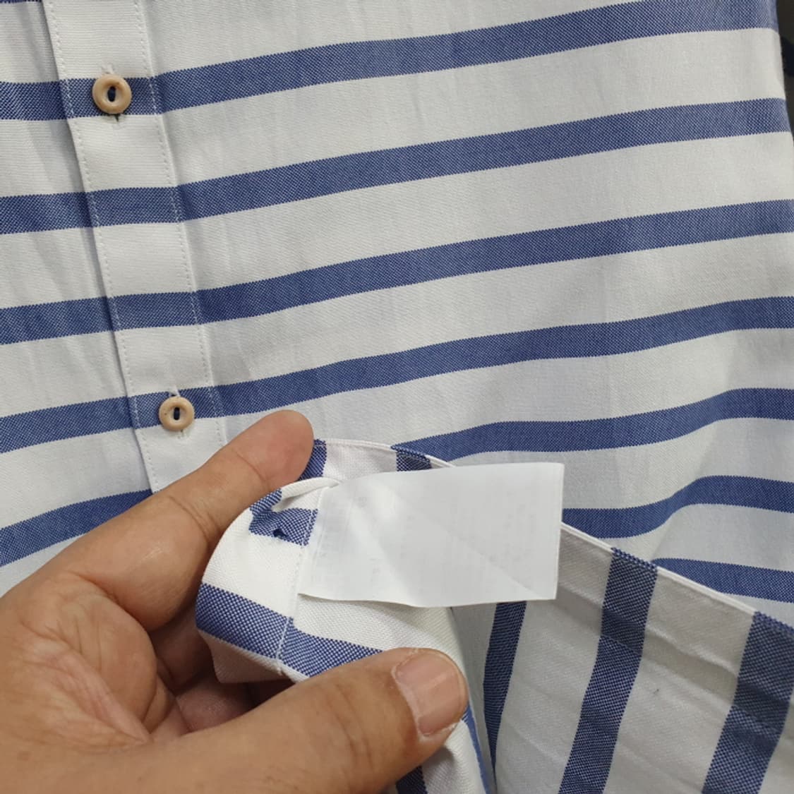 루이까또즈 긴팔 스트라이프 셔츠(95) 상품이미지5