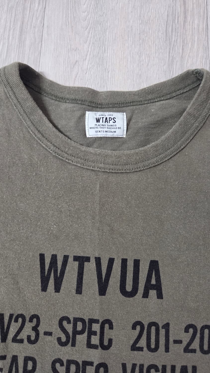 더블탭스 카키 반팔 M 상품이미지2