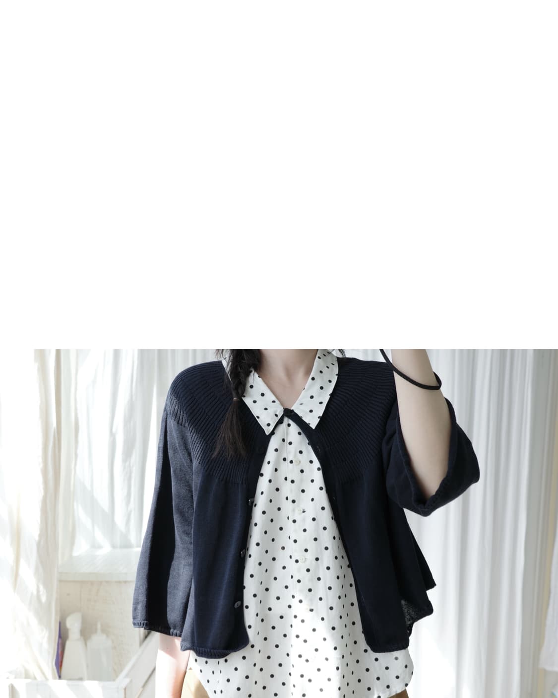 Tabasa round cardigan 상품이미지2