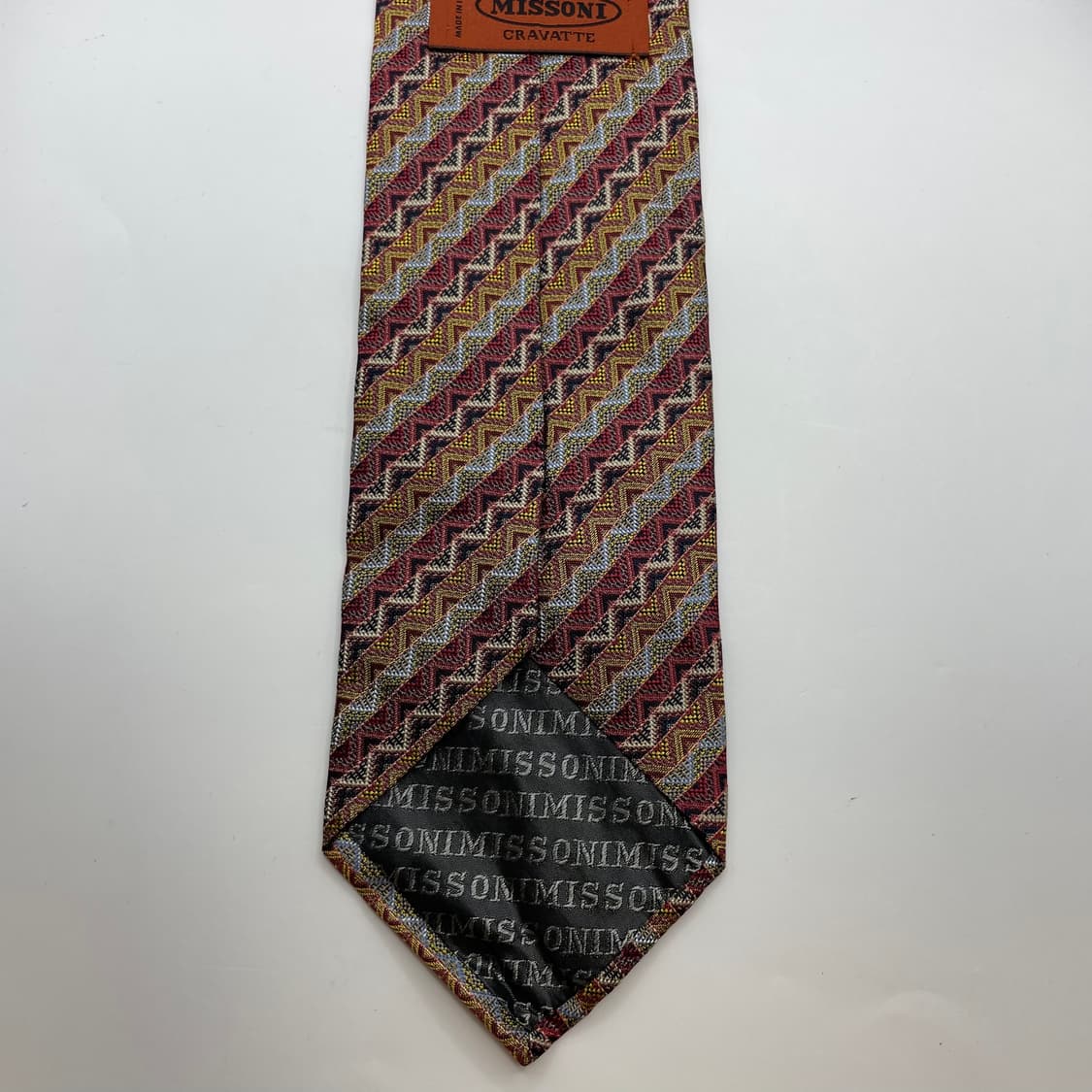 416) (MISSONI) 미쏘니 패턴 넥타이 상품이미지2