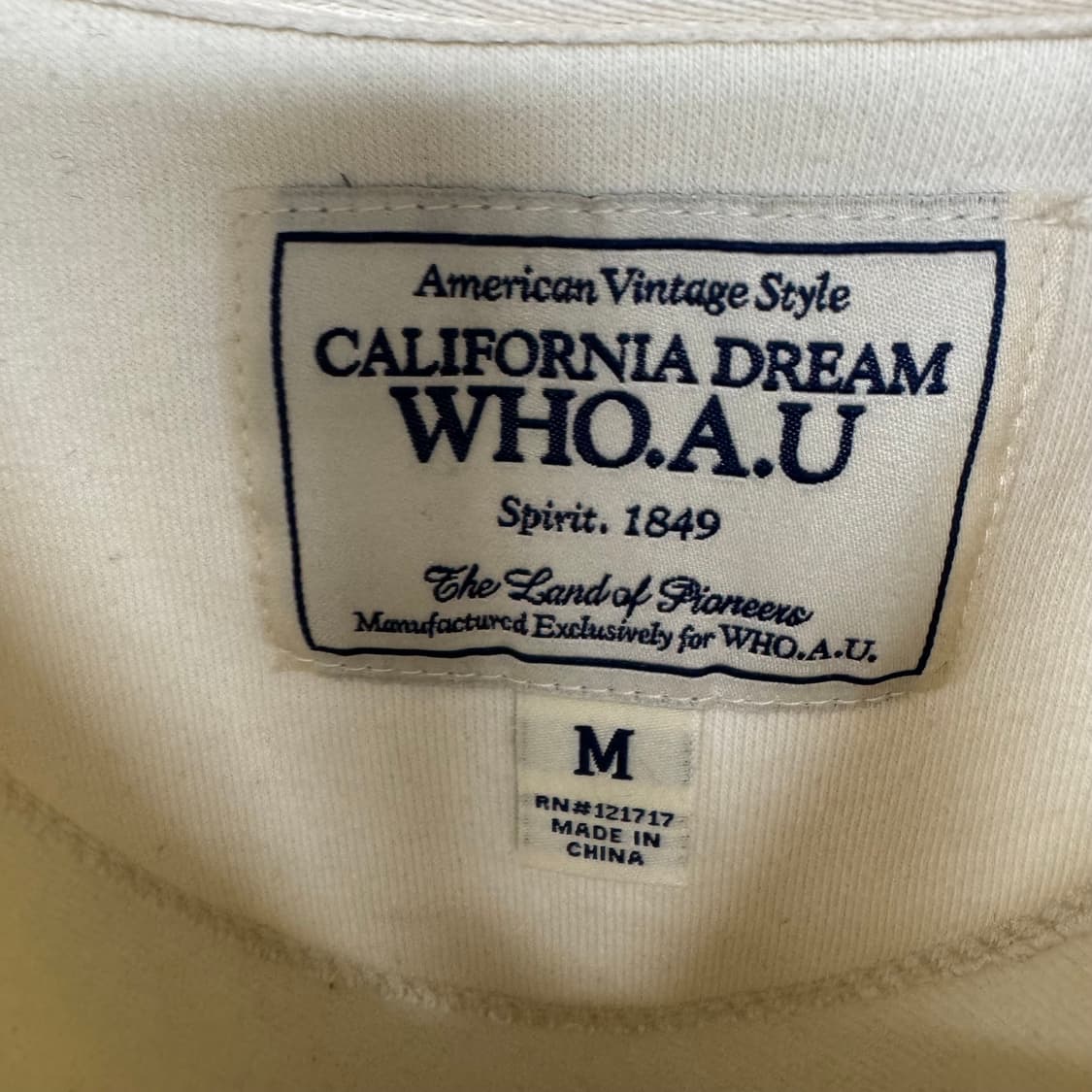 후아유 아치로고 후드집업 상품이미지3