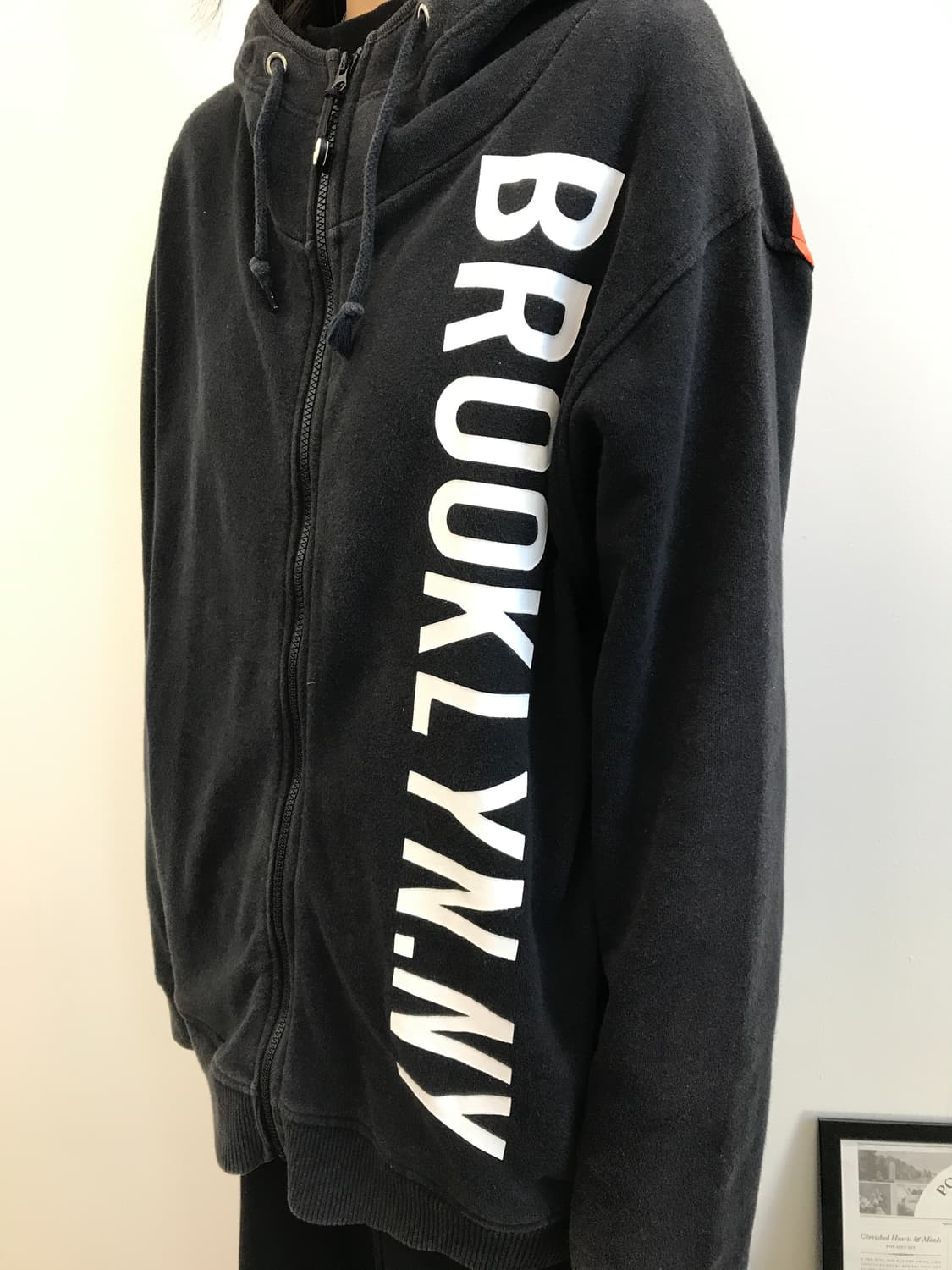 YAK PAK Brooklyn Zip Hoodie Black 상품이미지4