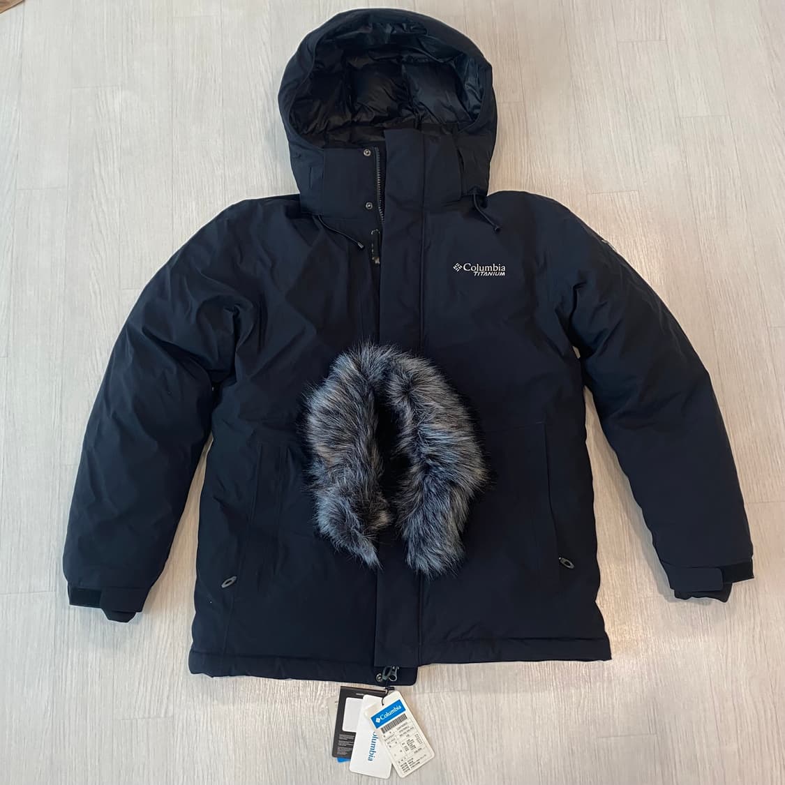 [새상품] 컬럼비아 체나 카나이 다운 패딩 자켓 L 상품이미지4