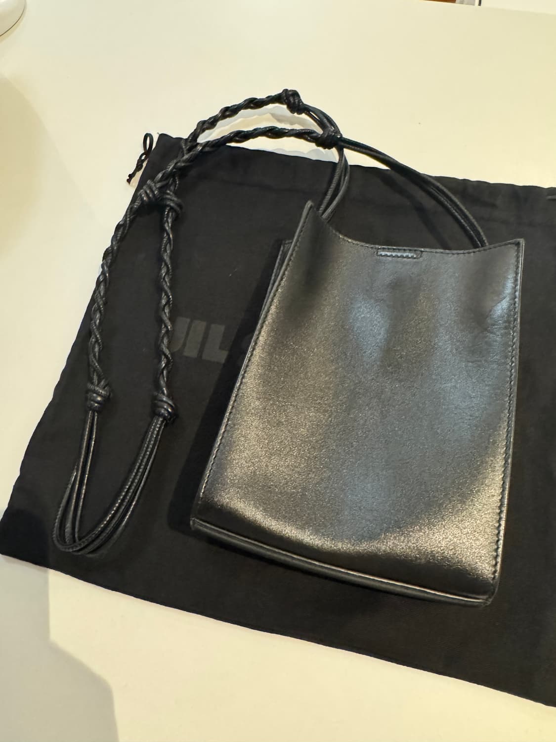 질 샌더 탱글백 미니 블랙 상품이미지2