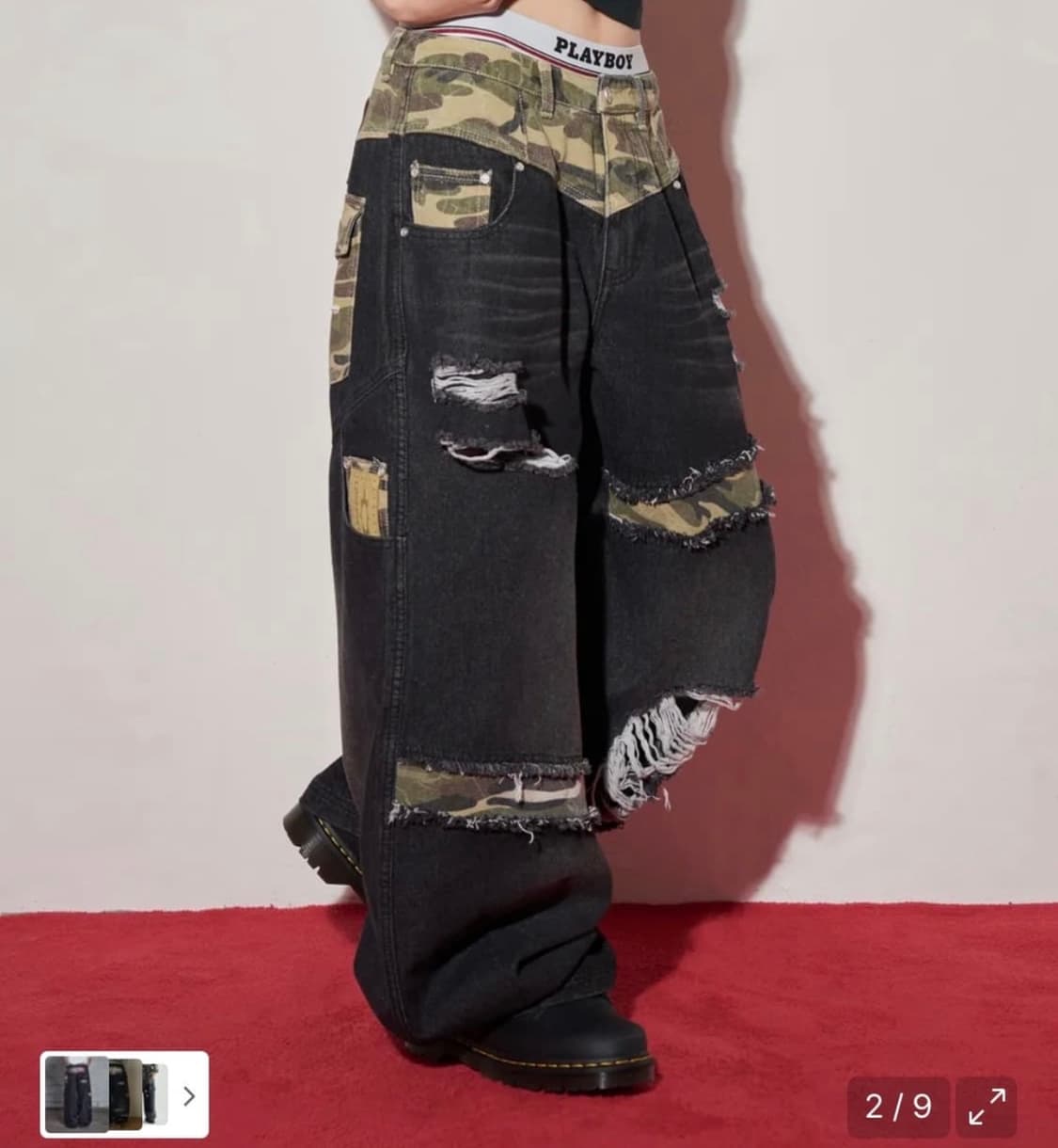 루저스클럽 카모팬츠 상품이미지1