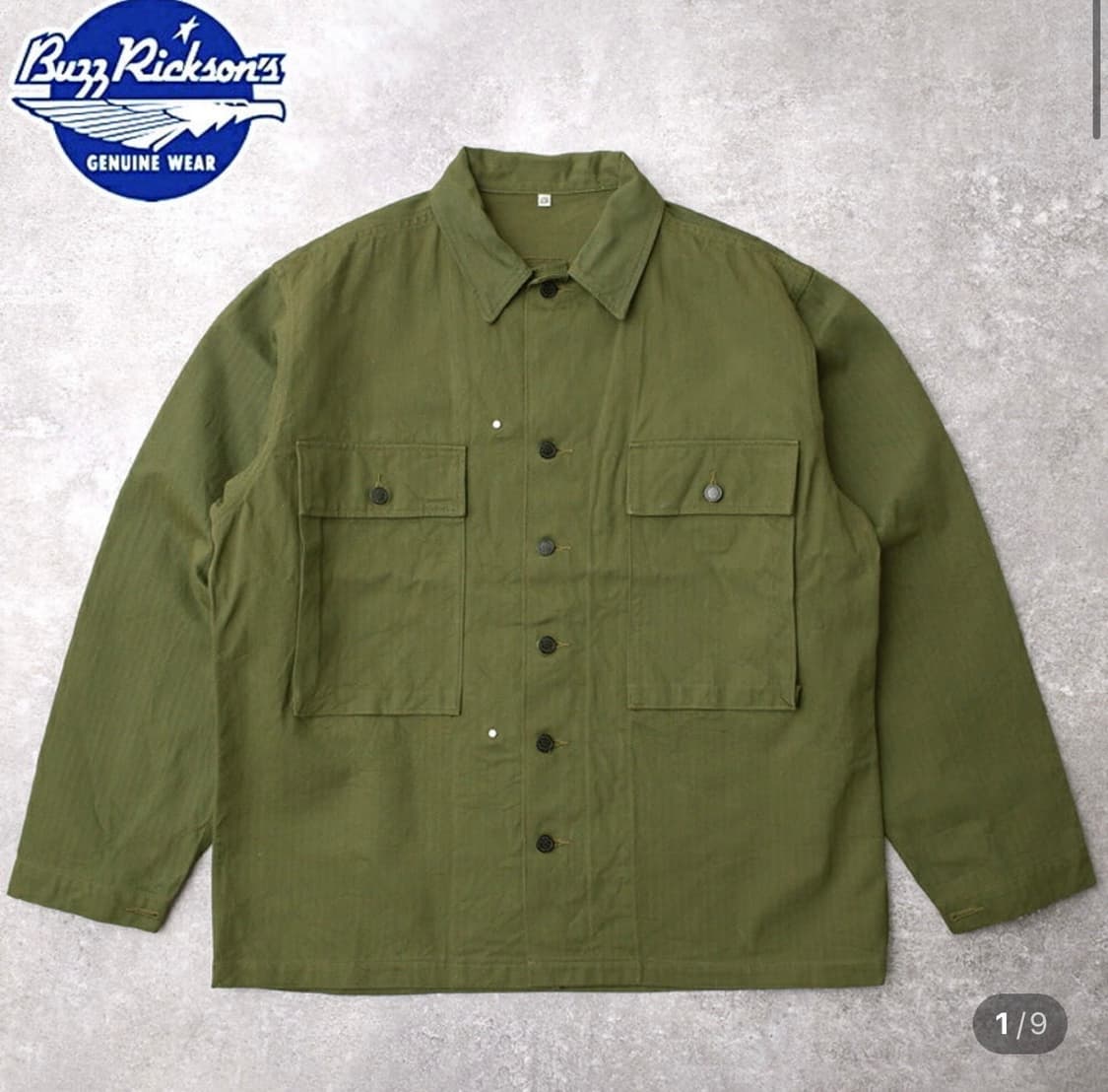 버즈릭슨 m43 hbt 헤링본 자켓 40 ( xl ) 상품이미지1