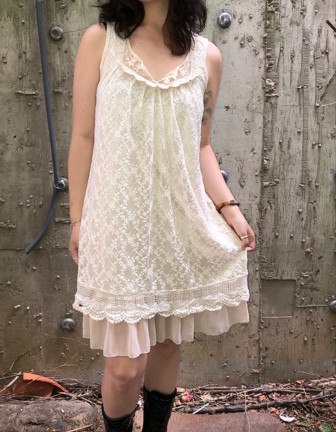 lace layered dress 상품이미지3