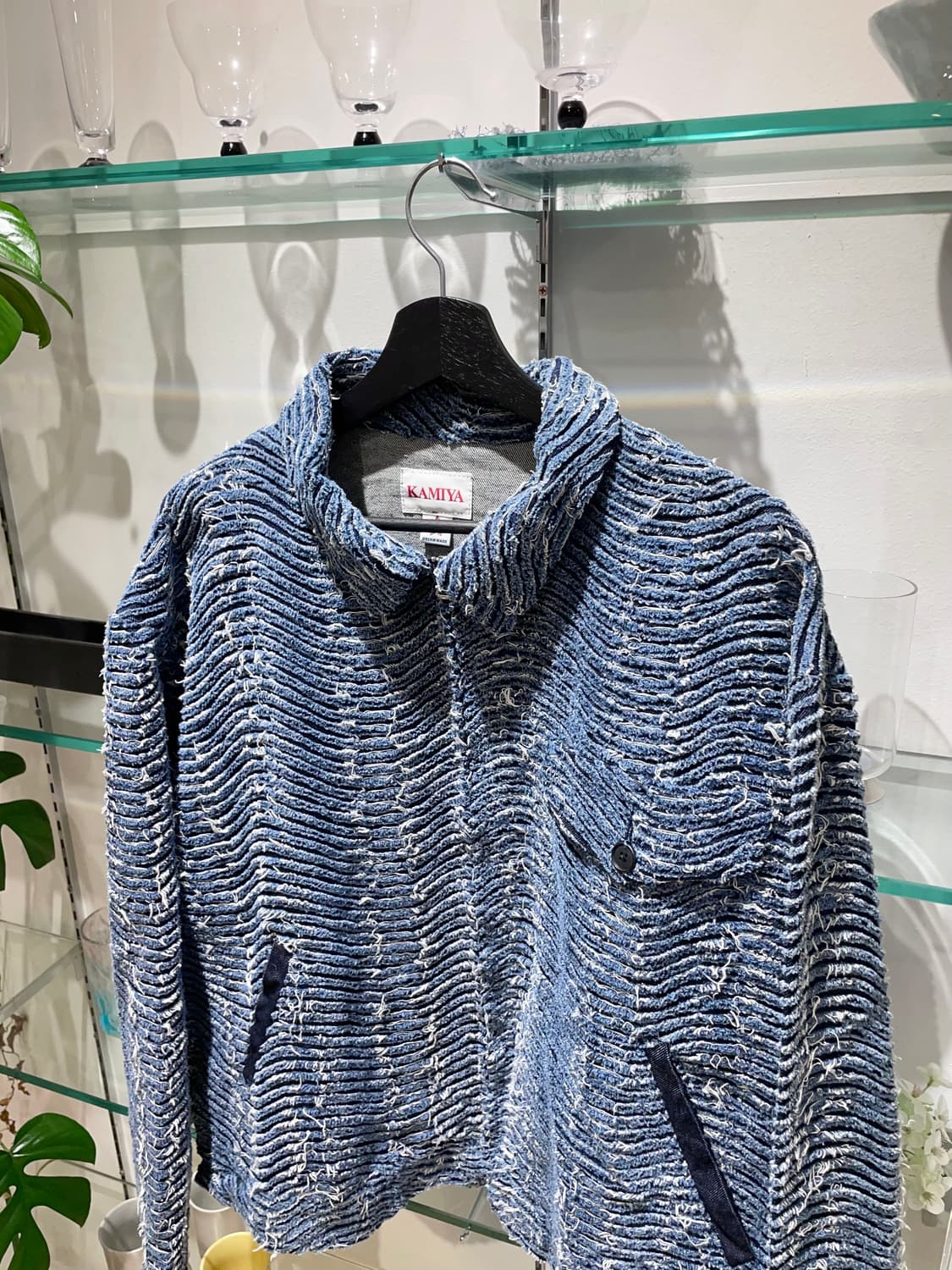 카미야 wave denim jacket 상품이미지3