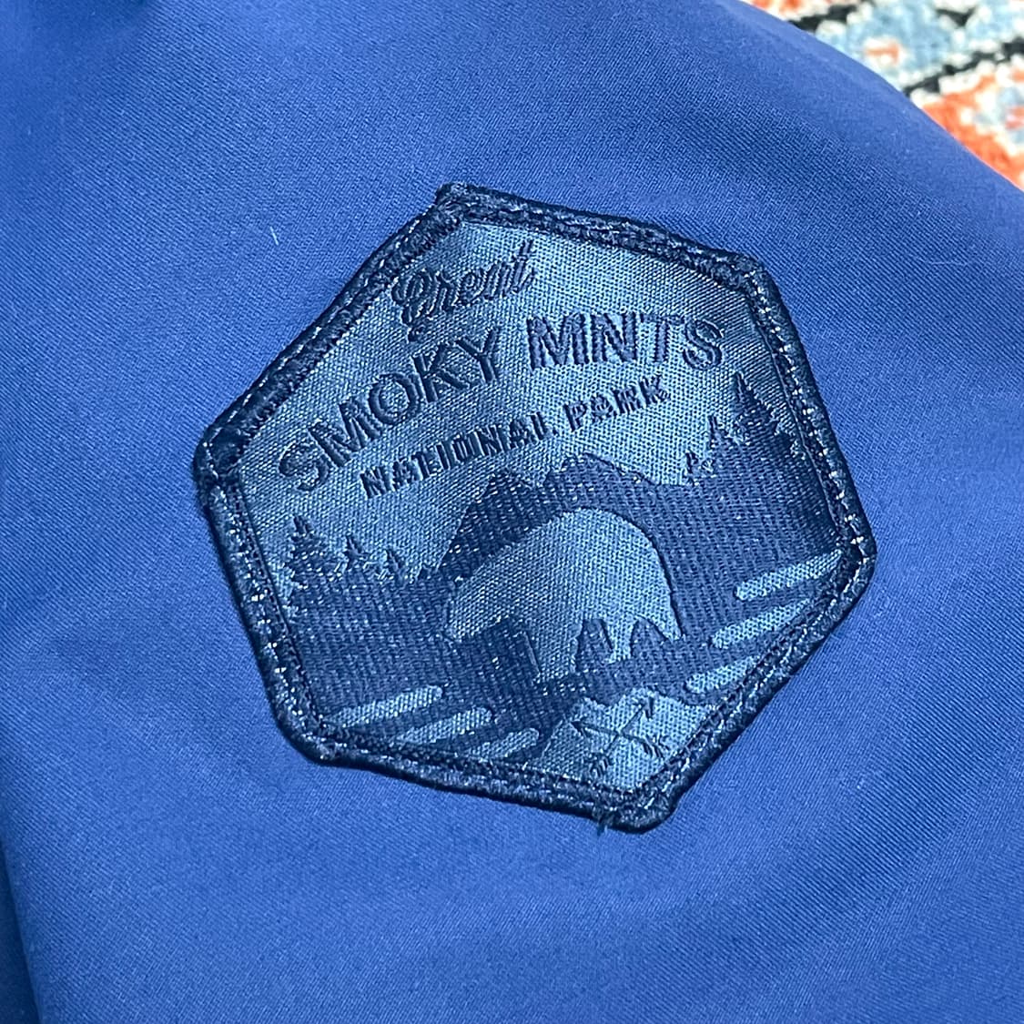 노스페이스 블루 포켓 바람막이 자켓 남성90 상품이미지4