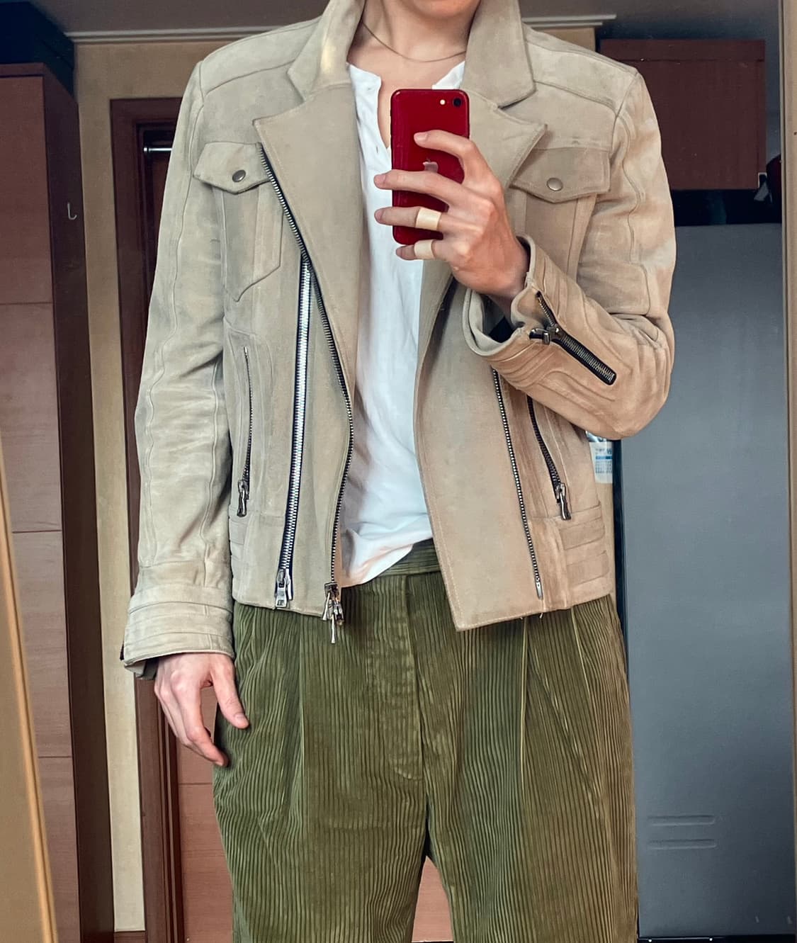 발망 스웨이드 자켓 상품이미지1