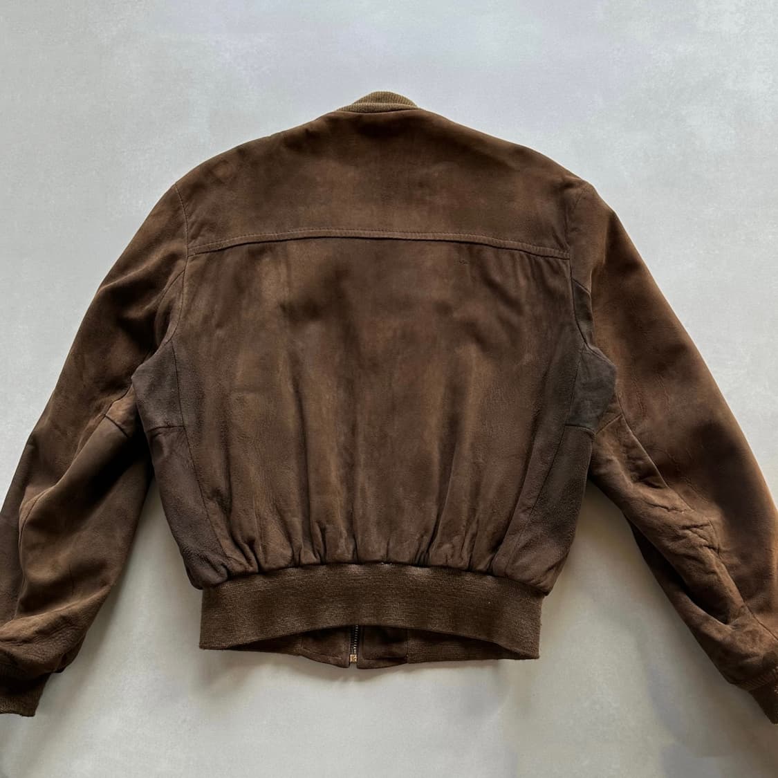 [M]Sears 시어스 70s 스웨이드 봄버 자켓 블루종 상품이미지7