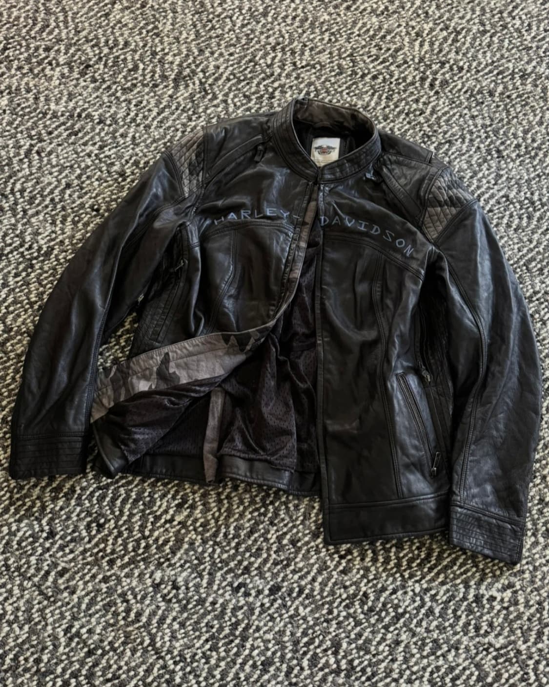 할리데이비슨 남자 가죽자켓 상품이미지2