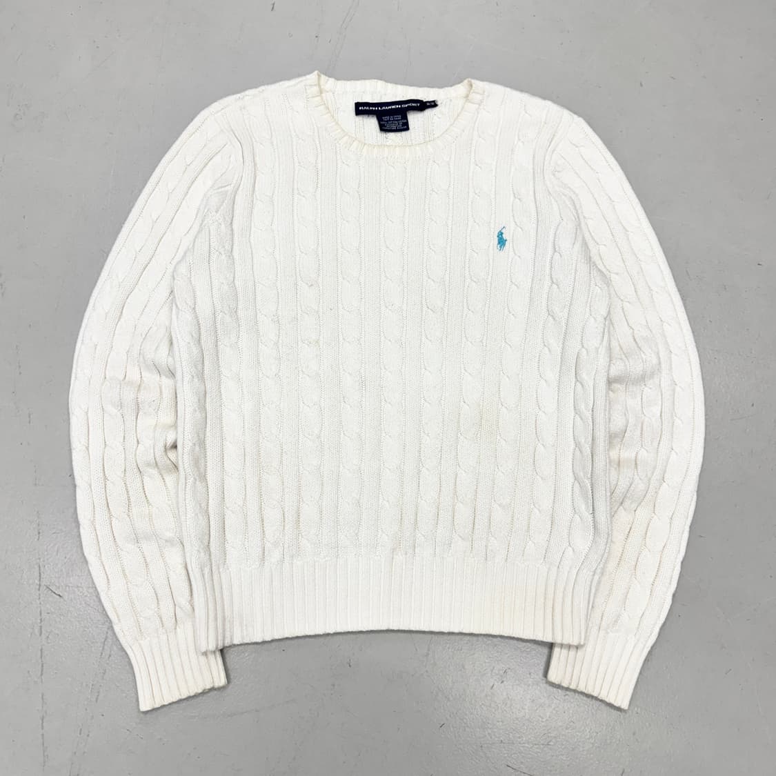 폴로 포니 꽈배기 니트 상품이미지2