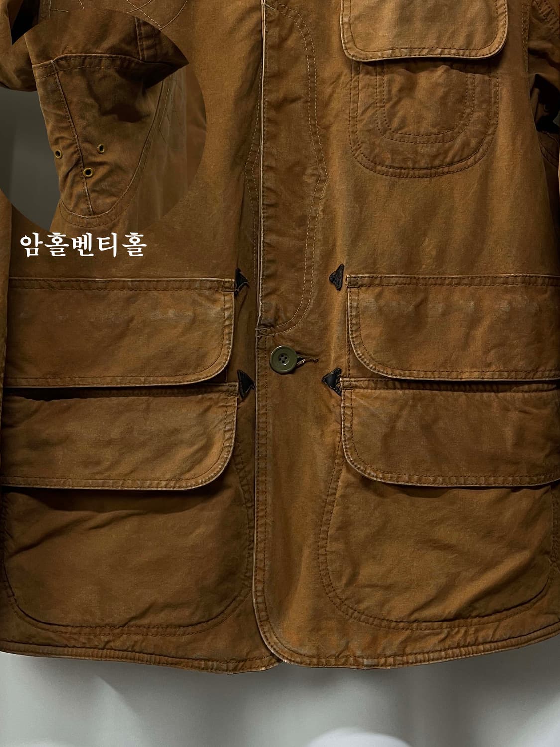 폴로 랄프로렌 러프아웃 탄베이지 버팔로 모호크 헌팅 필드자켓 상품이미지7