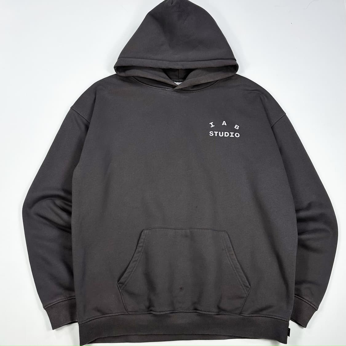 (오염존재) 아이앱스튜디오 백로고 베이직 후드티 2XL 상품이미지1