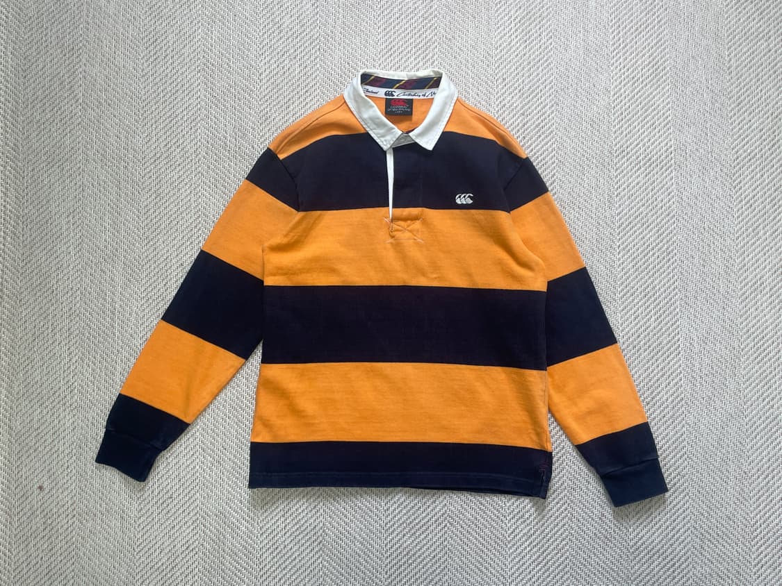 캔터베리 럭비 카라 스트라이프 긴팔티셔츠  J04159 상품이미지1