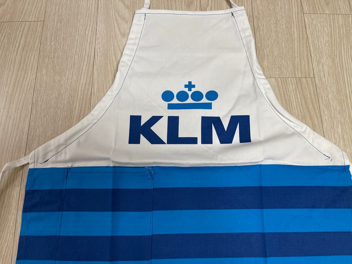 KLM 네덜란드 항공 빈티지 앞치마 13번 90s OLD 상품이미지2