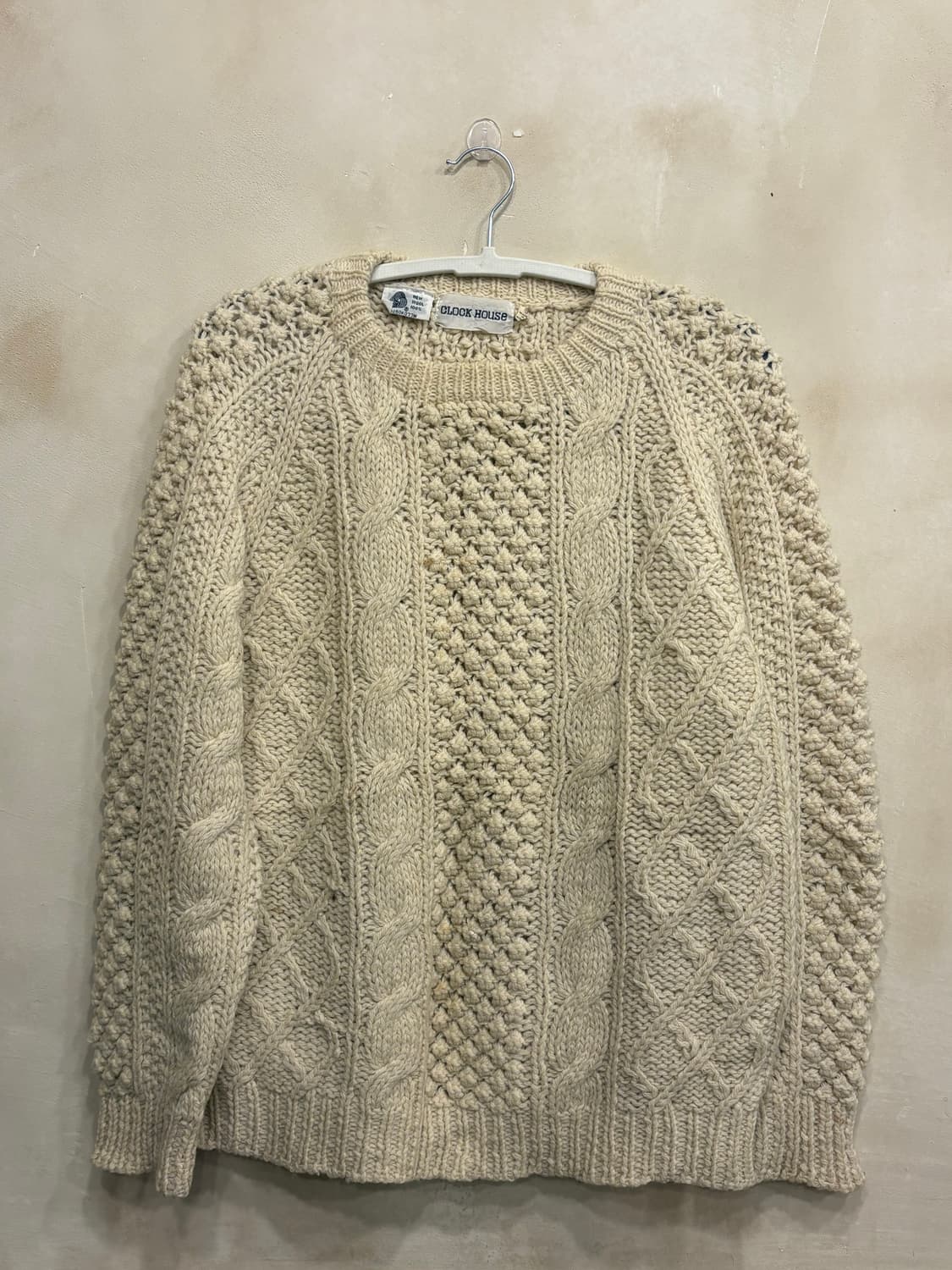 일본 빈티지 울 100% 니트  상품이미지1