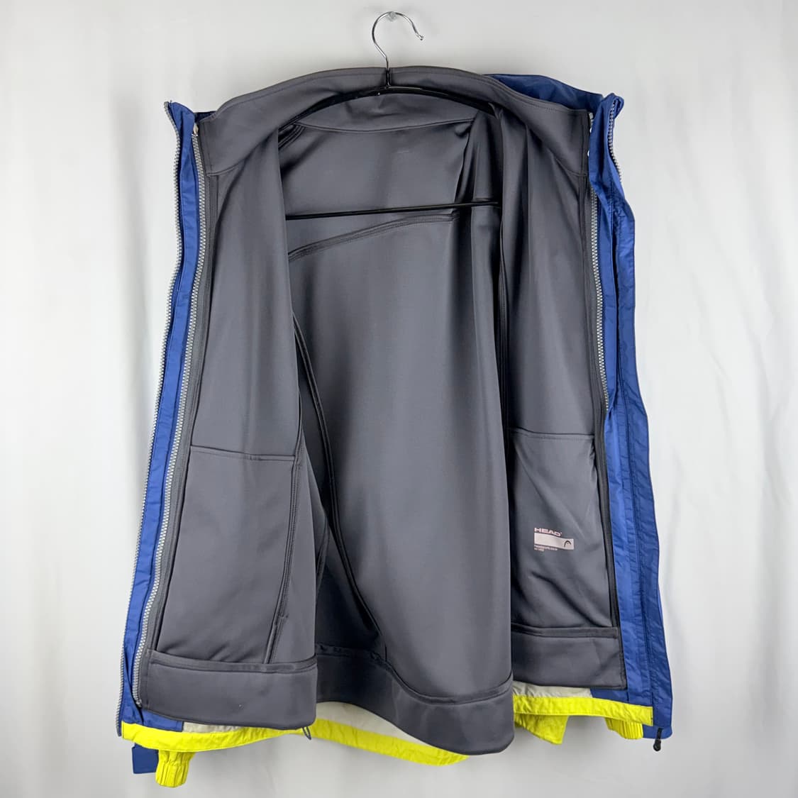 (105) HEAD 바람막이 옐로우/블루 상품이미지6