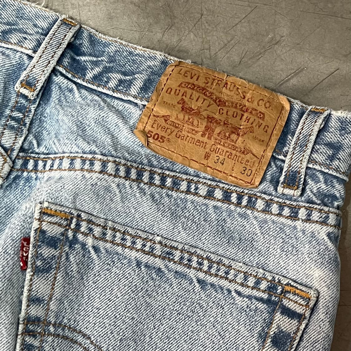  USA 리바이스 505 데님 팬츠 y14707 상품이미지6