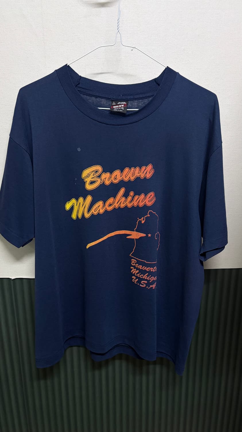 90s Usa 빈티지 네이비 티셔츠 상품이미지1