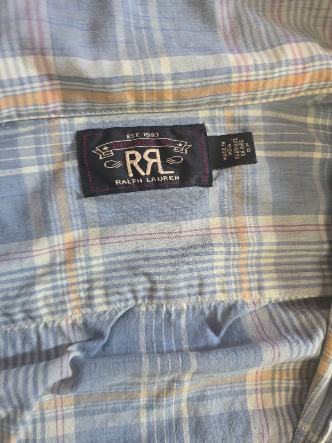 더블알엘 셔츠 판매합니다  상품이미지2