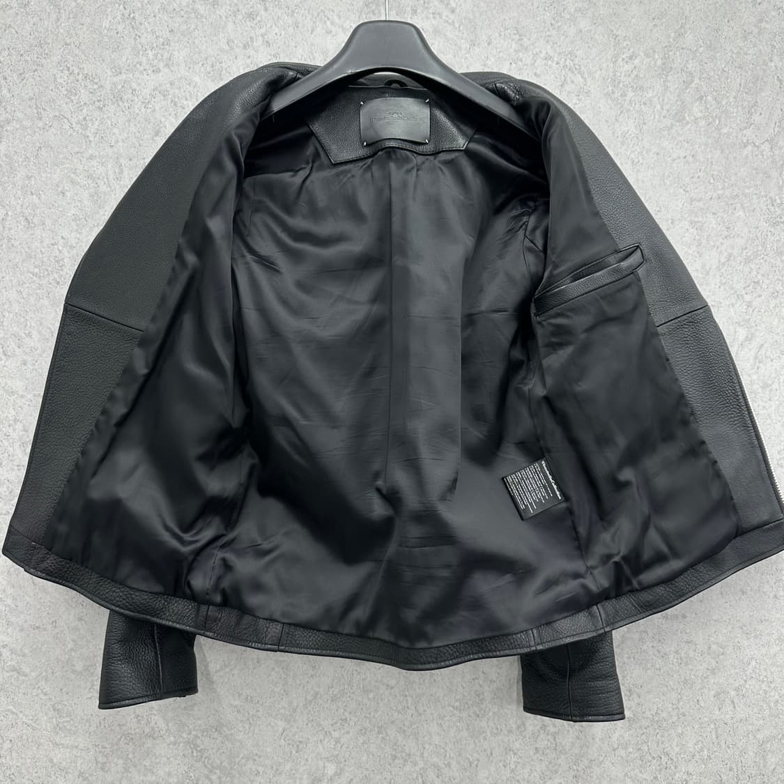95 비바스튜디오 남자 소가죽 라이더 자켓 상품이미지3