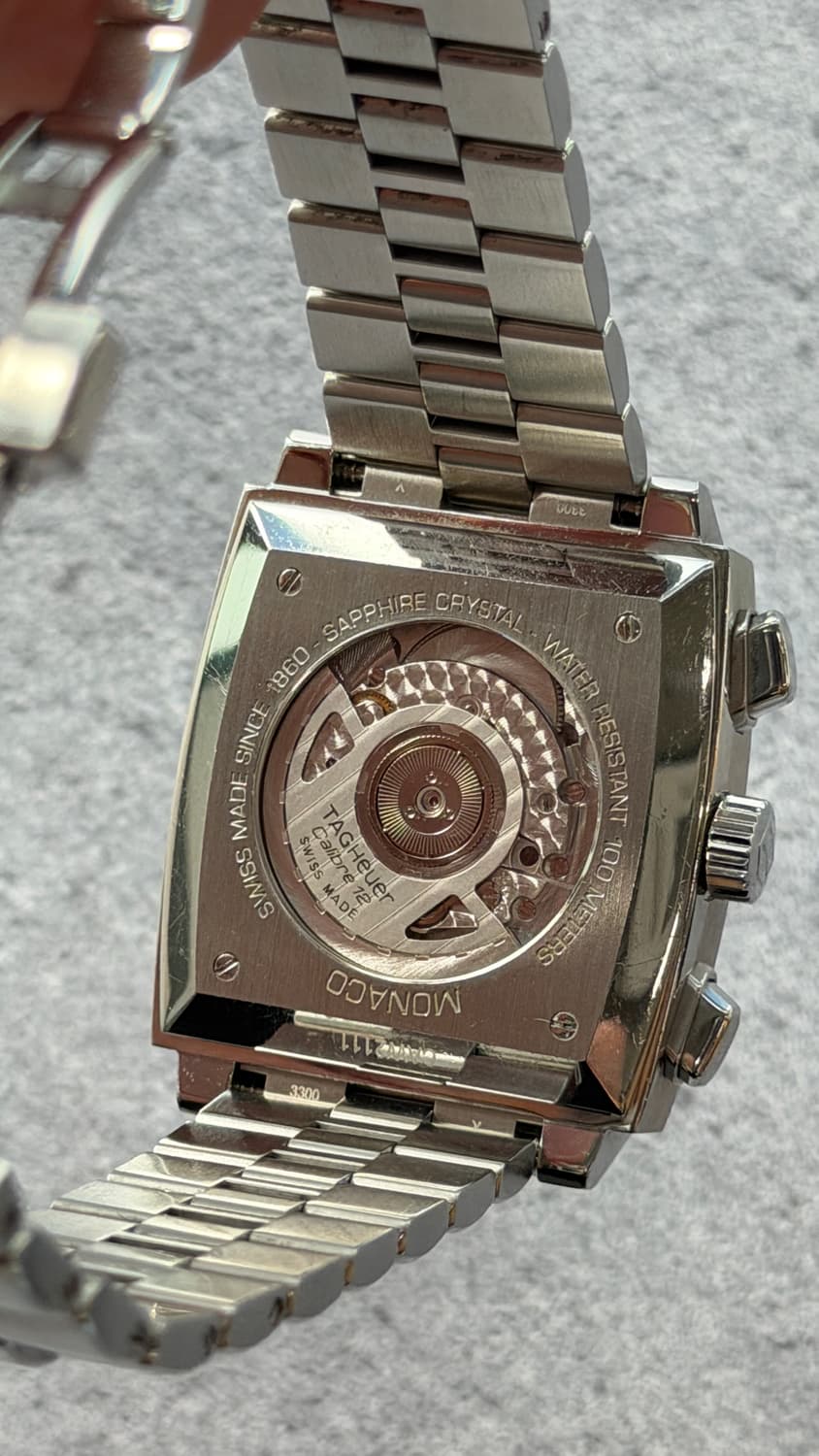태그호이어 모나코 청판 CAW2111 시계 판매합니다. 상품이미지6