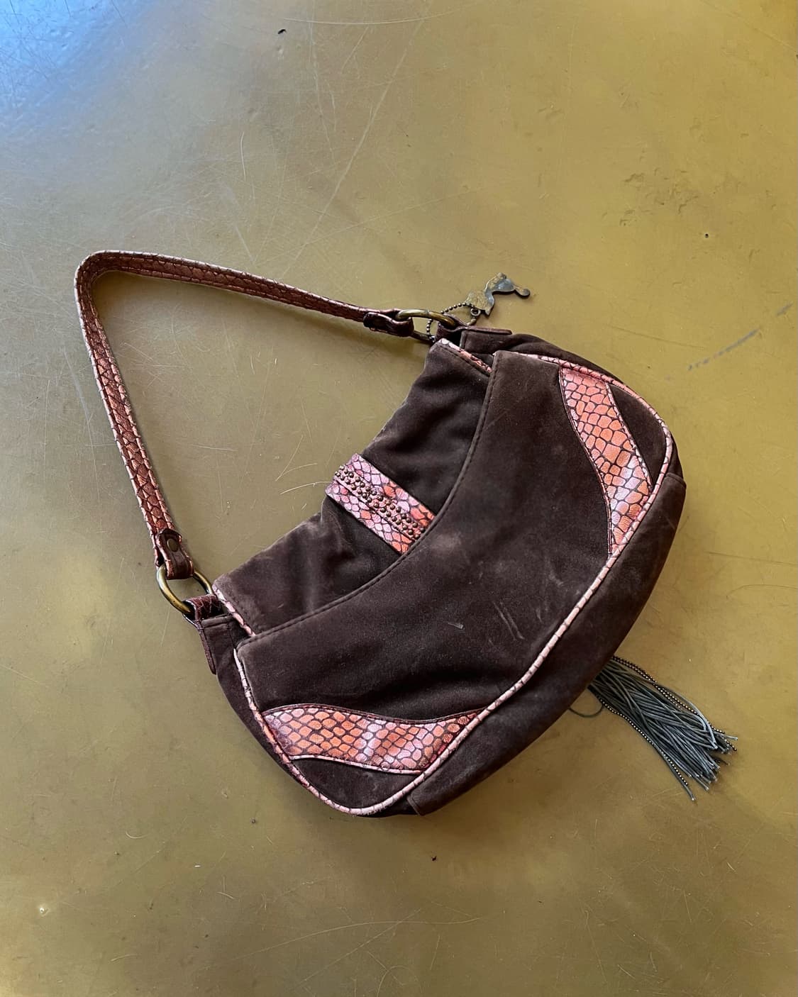 ~1990s Vintage Ethnic Mood Shoulder Bag 상품이미지8