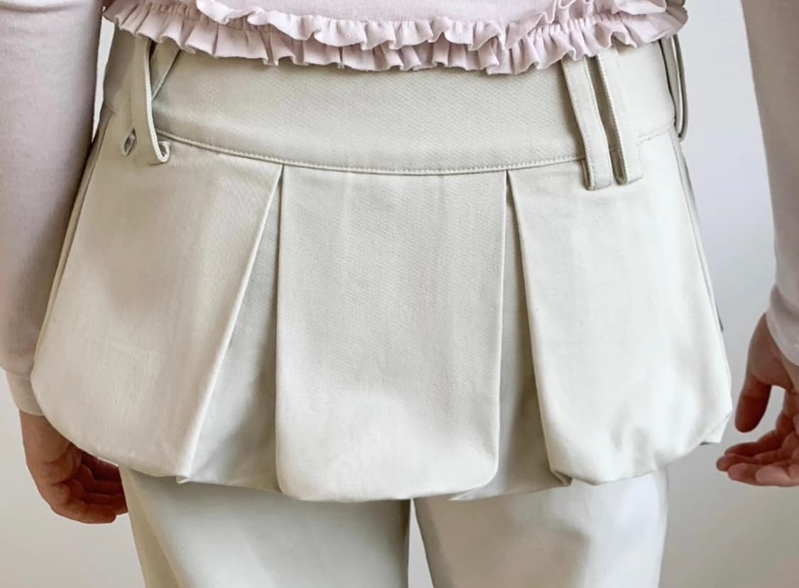 DoknowZero 크림 팬츠 상품이미지6