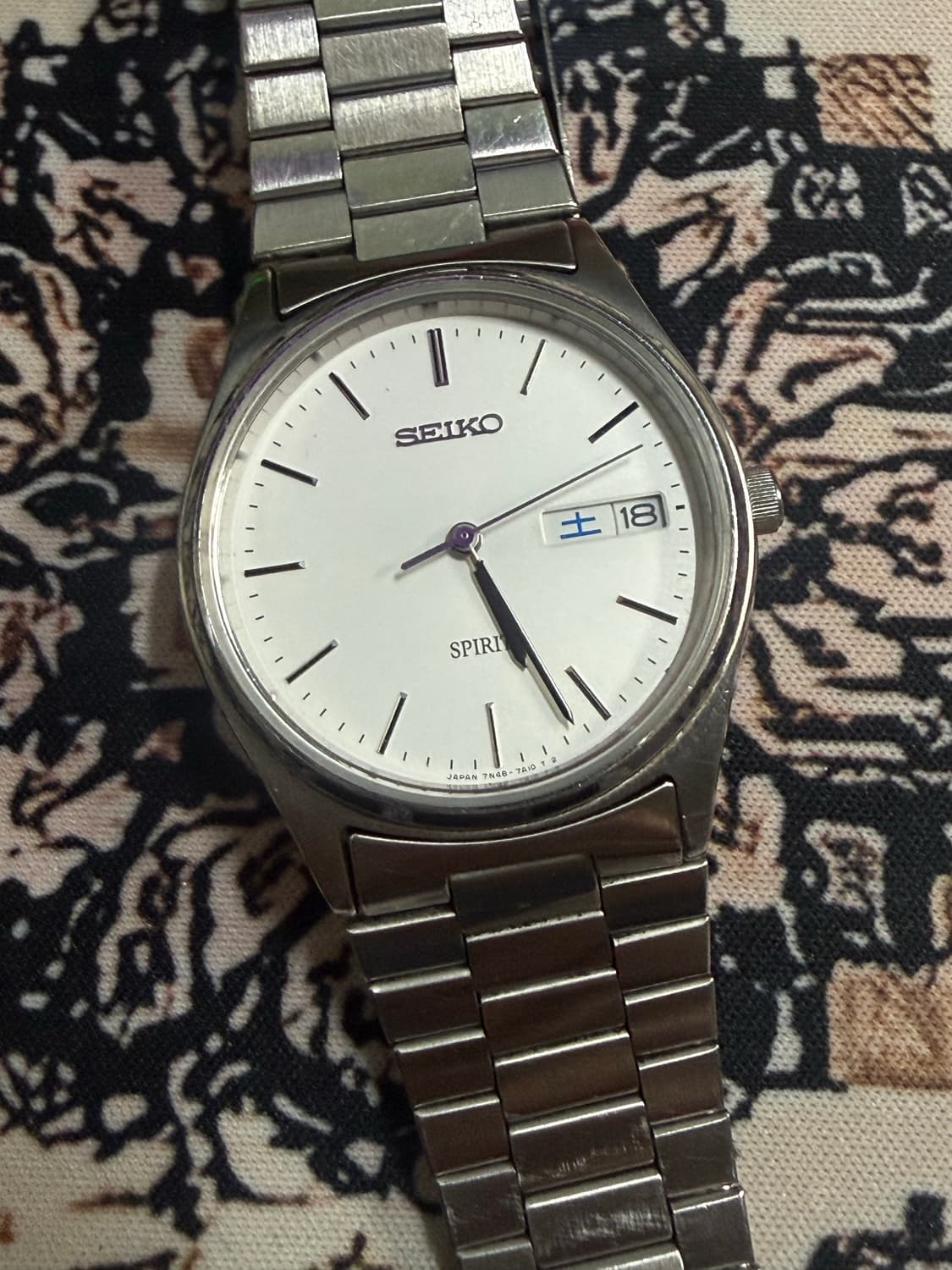 SEIKO 빈티지 쿼츠 시계 상품이미지2