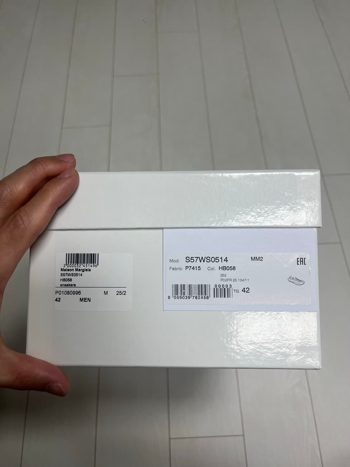 [메종마르지엘라] Sprinter 로우탑 스니커즈_42 size 상품이미지8