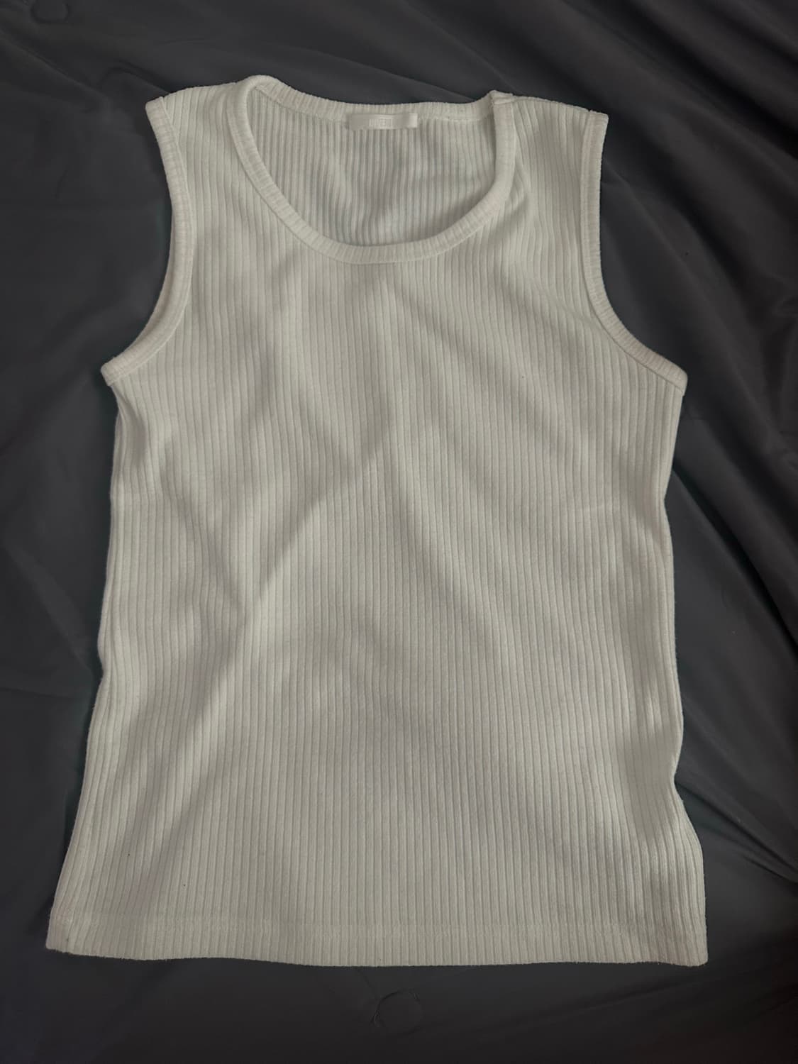 다이브인 슬리브리스 화이트 2사이즈 상품이미지2