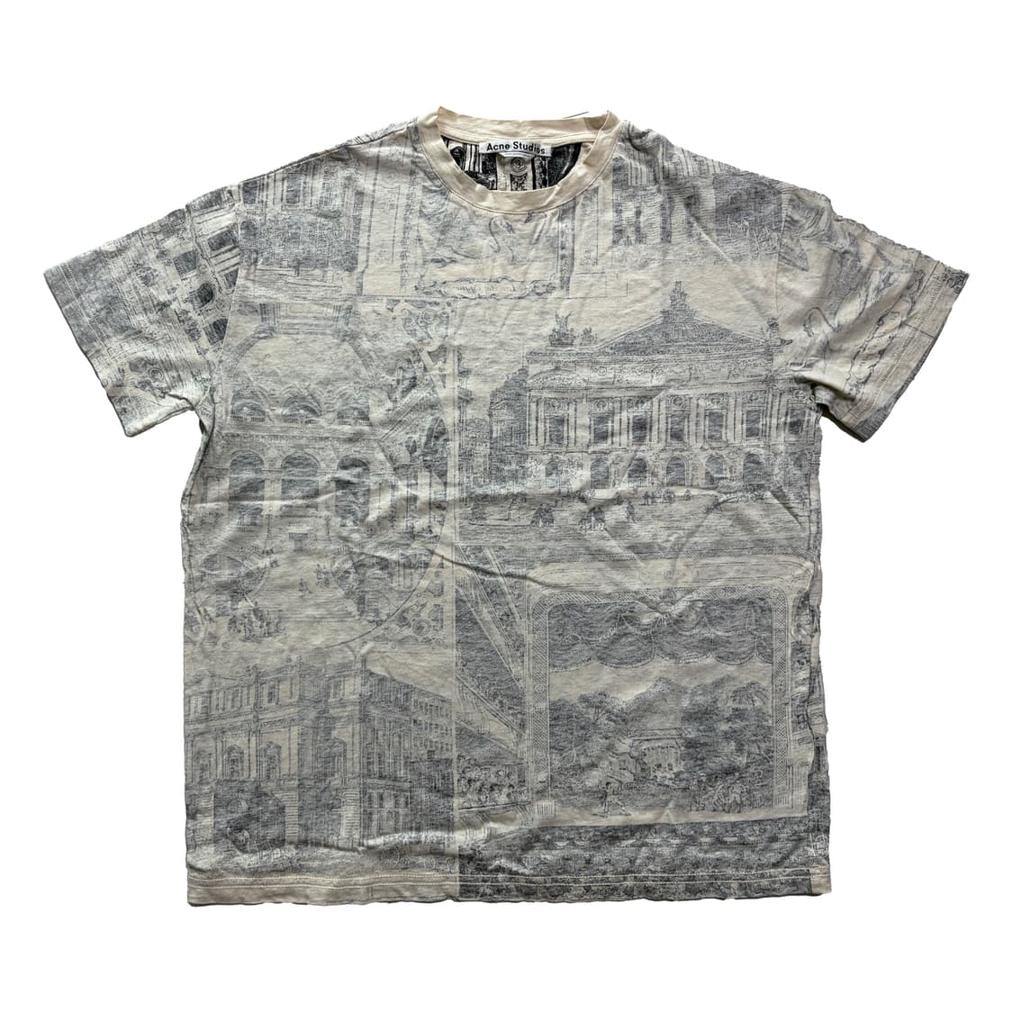 아크네스튜디오 네오클래식 풀 프린팅 티셔츠  상품이미지1