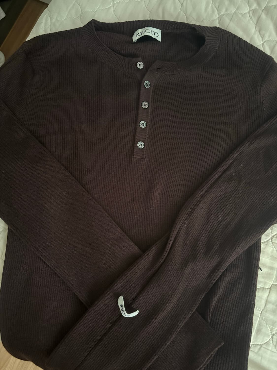 렉토 헨리넥 니트  상품이미지1