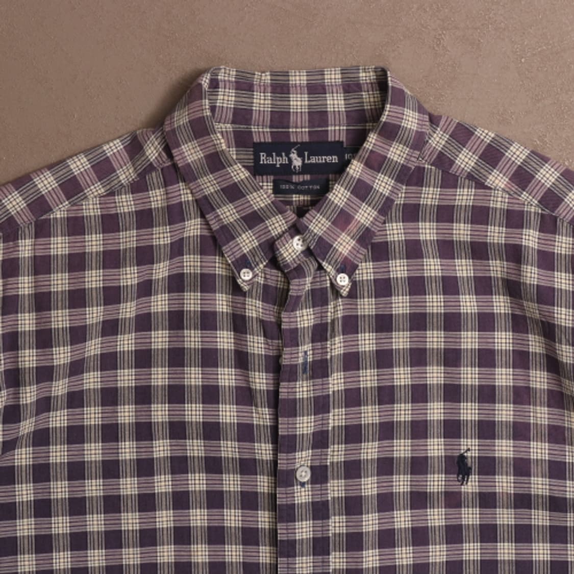 폴로 랄프로렌 코튼 체크 셔츠 A1448 상품이미지2