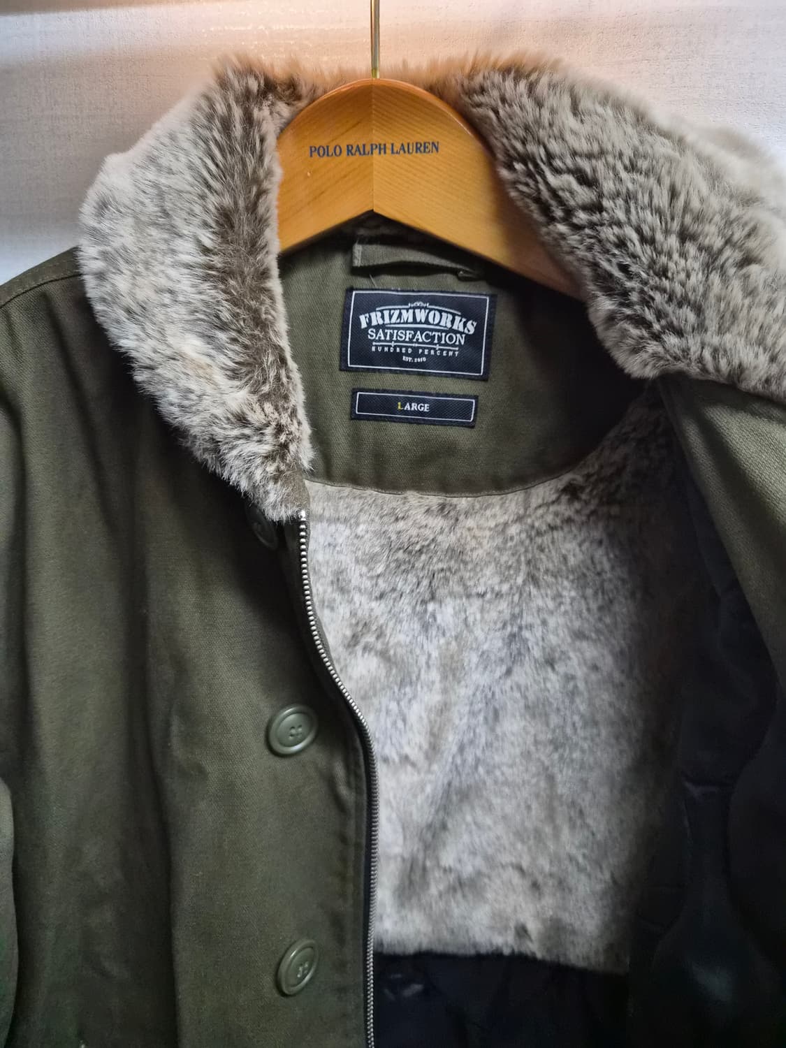 L/105) 프리즘웍스 N-1 DECK 자켓 팝니다 상품이미지4