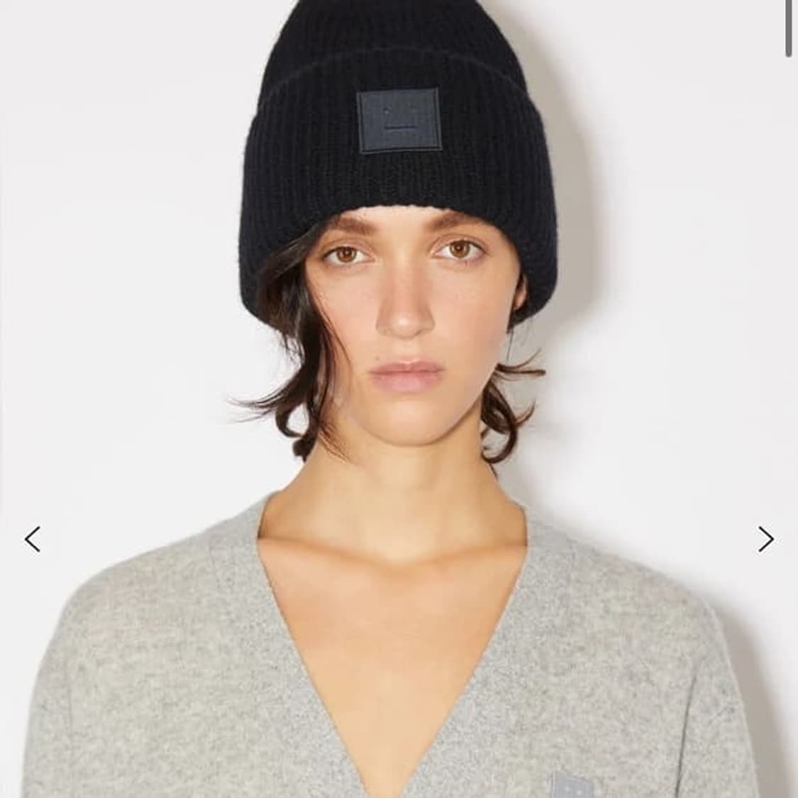 아크네 스튜디오 신상 울 비니 블랙 상품이미지8